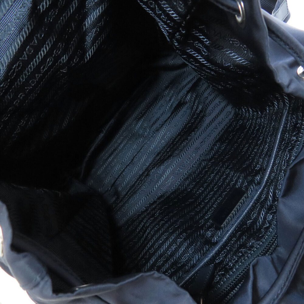 Prada logo Backpack Rucksack Daypack - Picture 5 of 11
